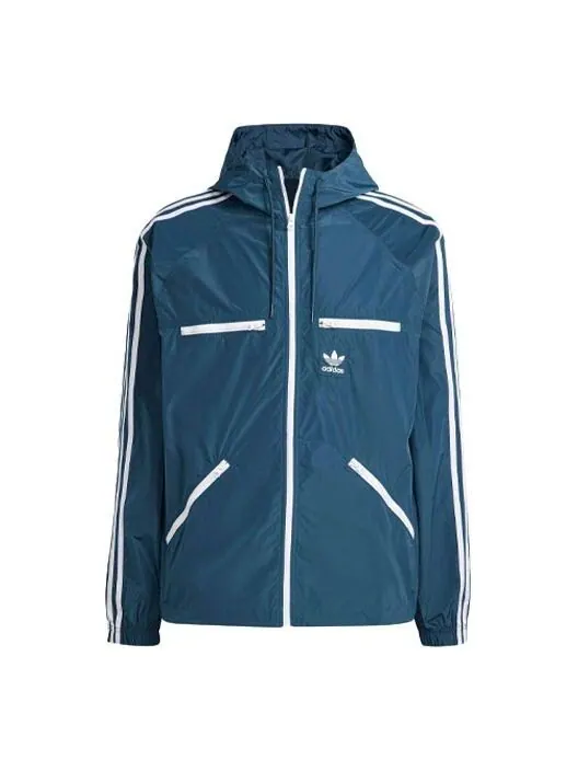 Куртка adidas originals Adicolor Classic Windbreaker 'Altered Blue' — изображение 1 из 4, синий