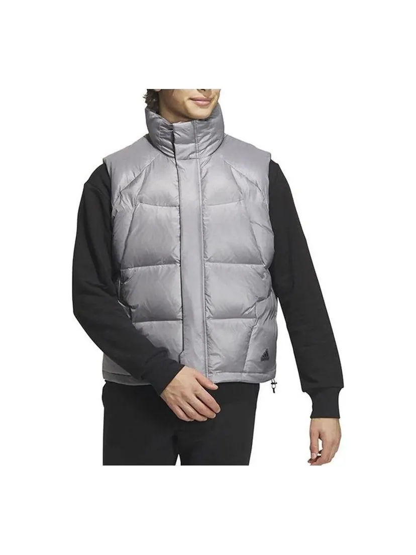 Жилет adidas Puff Down Vest 'Silver' — изображение 1 из 1, серебряный