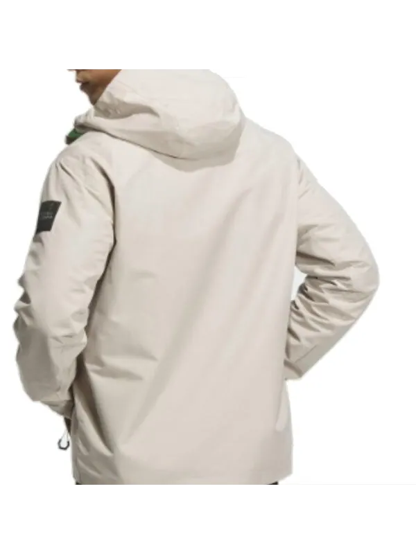 Куртка x national geographic rain.rdy 3 в 1 спортивная куртка Adidas — изображение 2 из 3, зеленый/бежевый