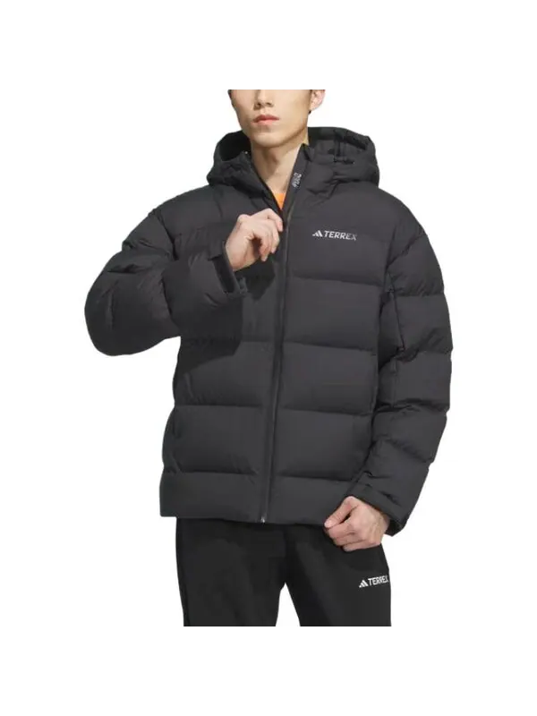 Куртка terrex heavyweight гусиный пух куртка Adidas — изображение 2 из 4, черный