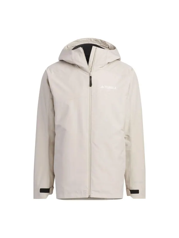 Куртка three-in-one rain.rdy soft shell jacket Adidas — изображение 1 из 1, бежевый