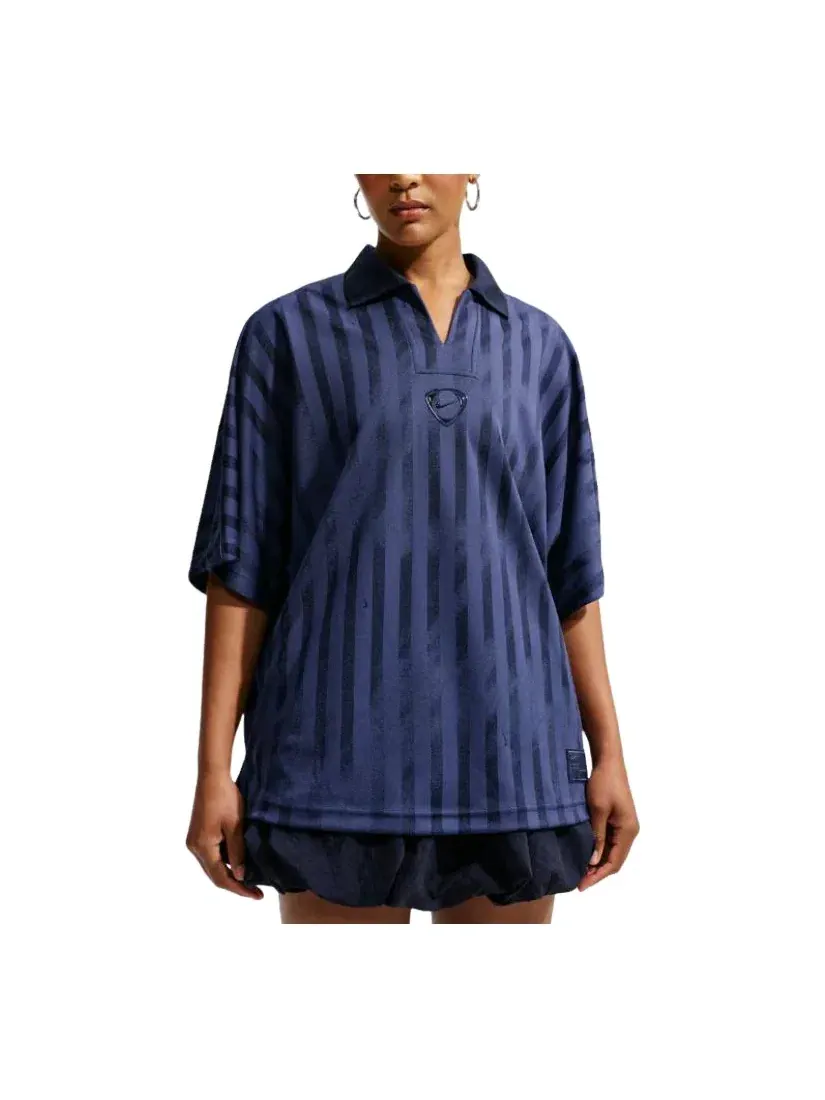 Женская джерси Nike Runway Jersey Blackened Blue — изображение 1 из 4, синий