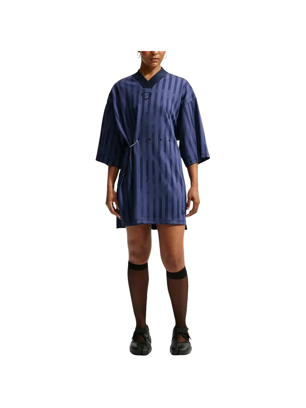 Женское платье с длинным рукавом Runway Jersey Nike — изображение 3 из 4, синий