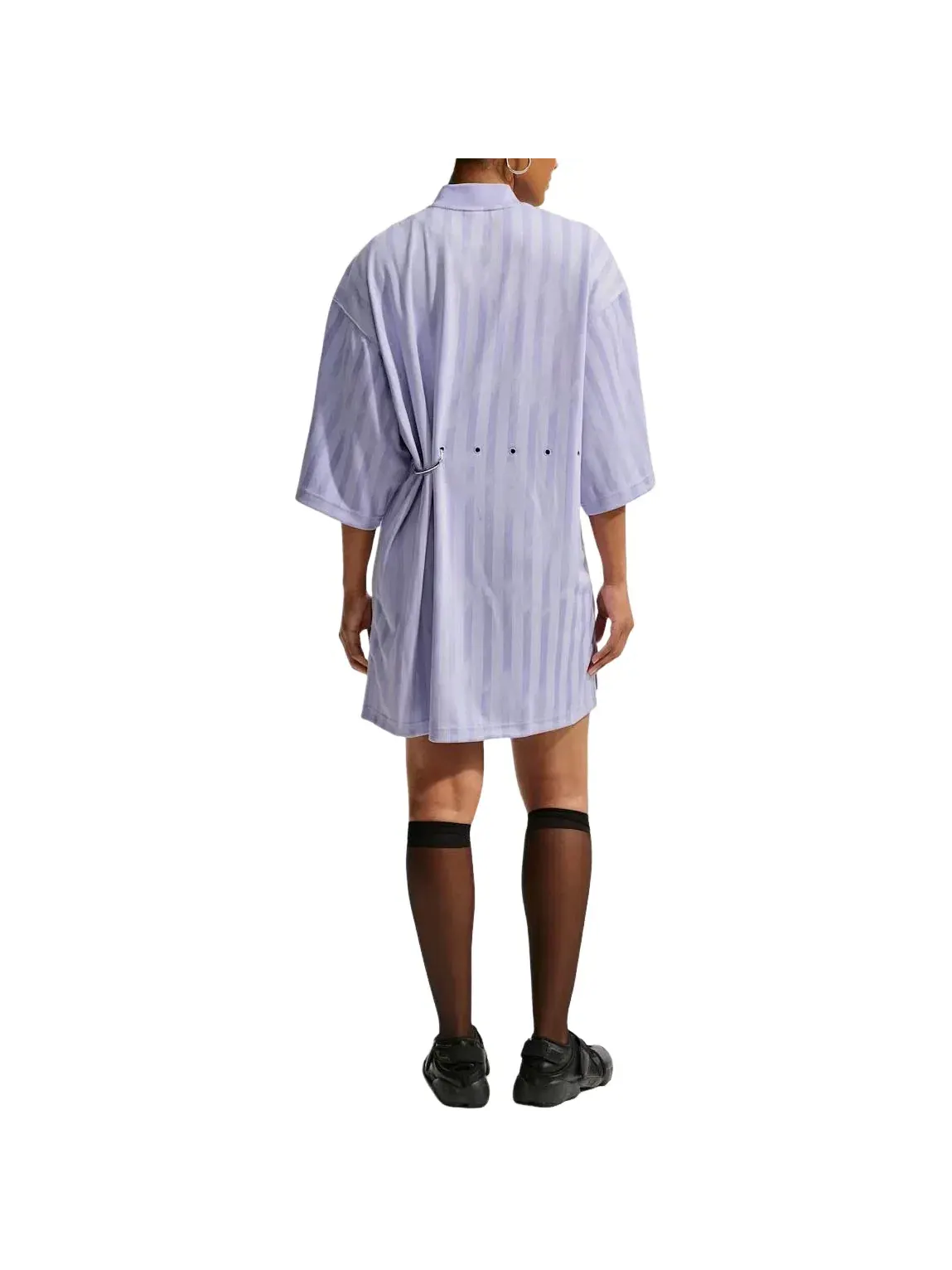 Женское платье с длинным рукавом Runway Jersey Lilac Ice Nike — изображение 4 из 4, фиолетовый