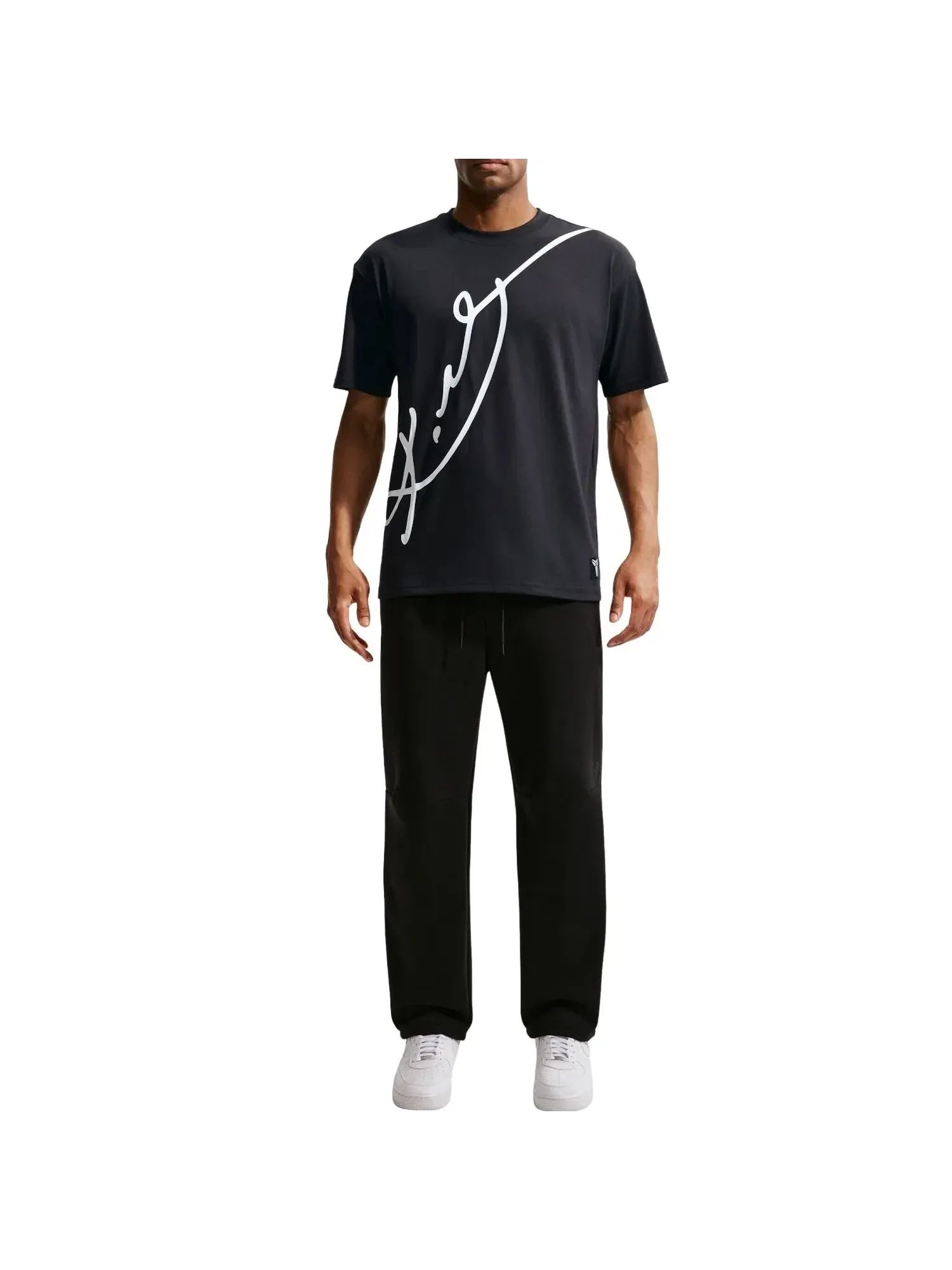 Мужская футболка с принтом Nike x Kobe Dri-FIT — изображение 2 из 3, черный