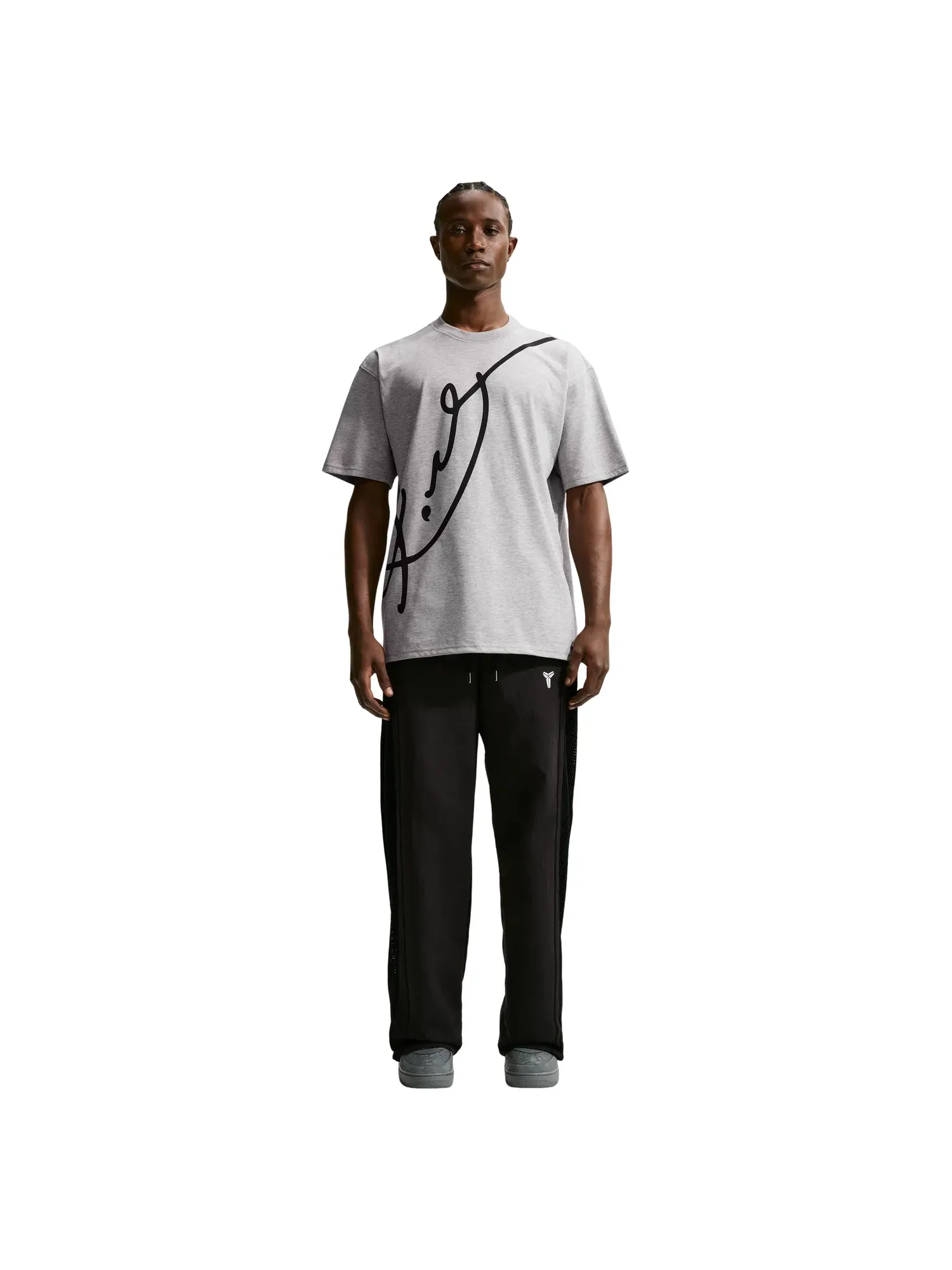 Мужская футболка с принтом Nike x Kobe Dri-FIT — изображение 4 из 5, серый