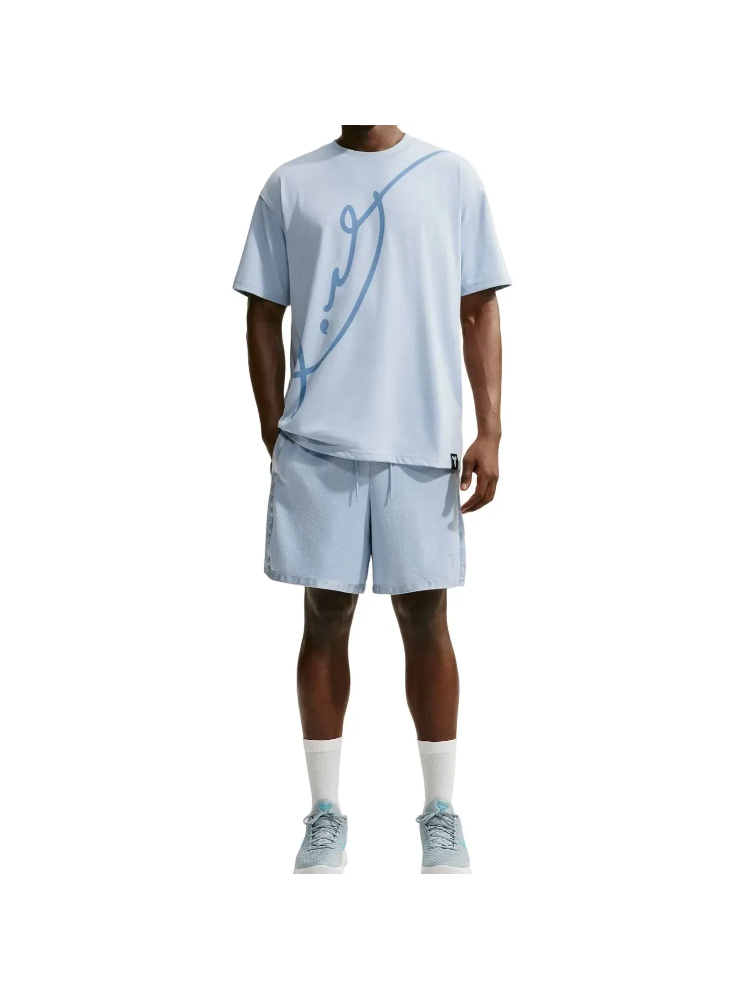 Мужская футболка с принтом Nike Kobe Dri-FIT — изображение 2 из 3, синий