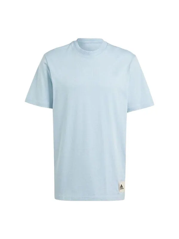 Футболка adidas Lounge Tee 'Wonder Blue' — изображение 1 из 4, синий