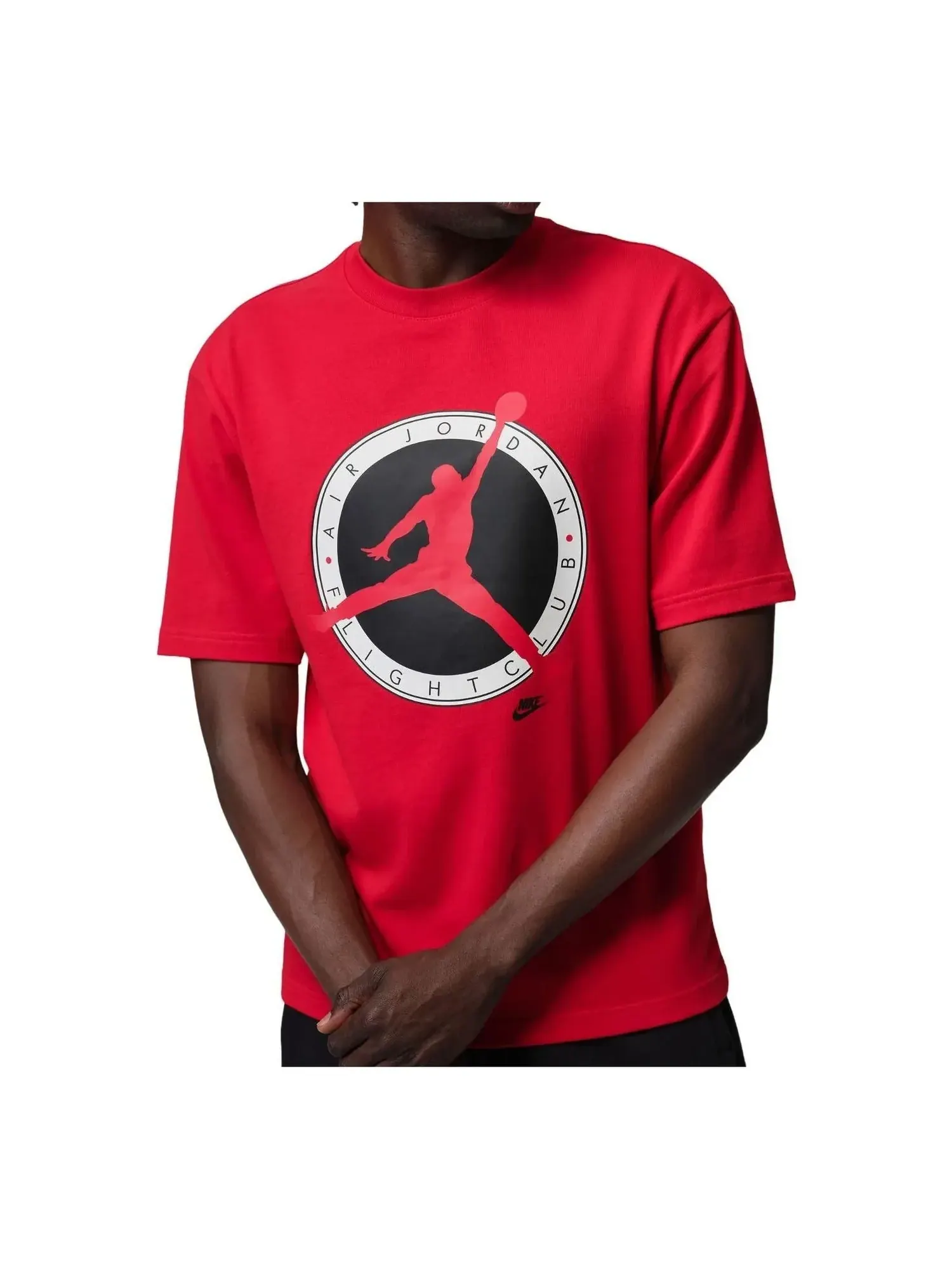 Футболка Air Jordan Flight Club 'University Red' — изображение 1 из 2, красный