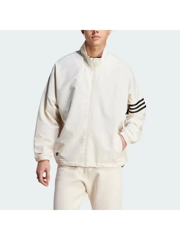 Куртка оригиналы adicolor neuclassics спортивные Куртка Adidas — изображение 2 из 4, белый/черный