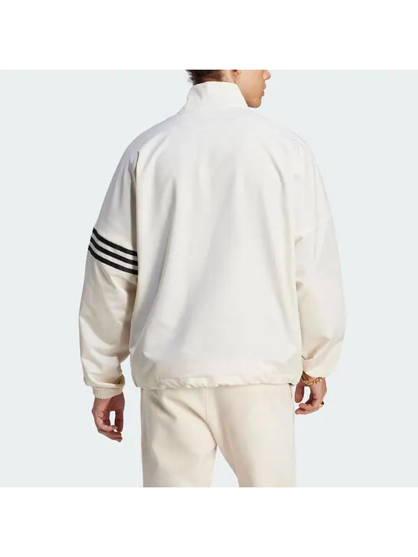 Куртка оригиналы adicolor neuclassics спортивные Куртка Adidas — изображение 3 из 4, белый/черный