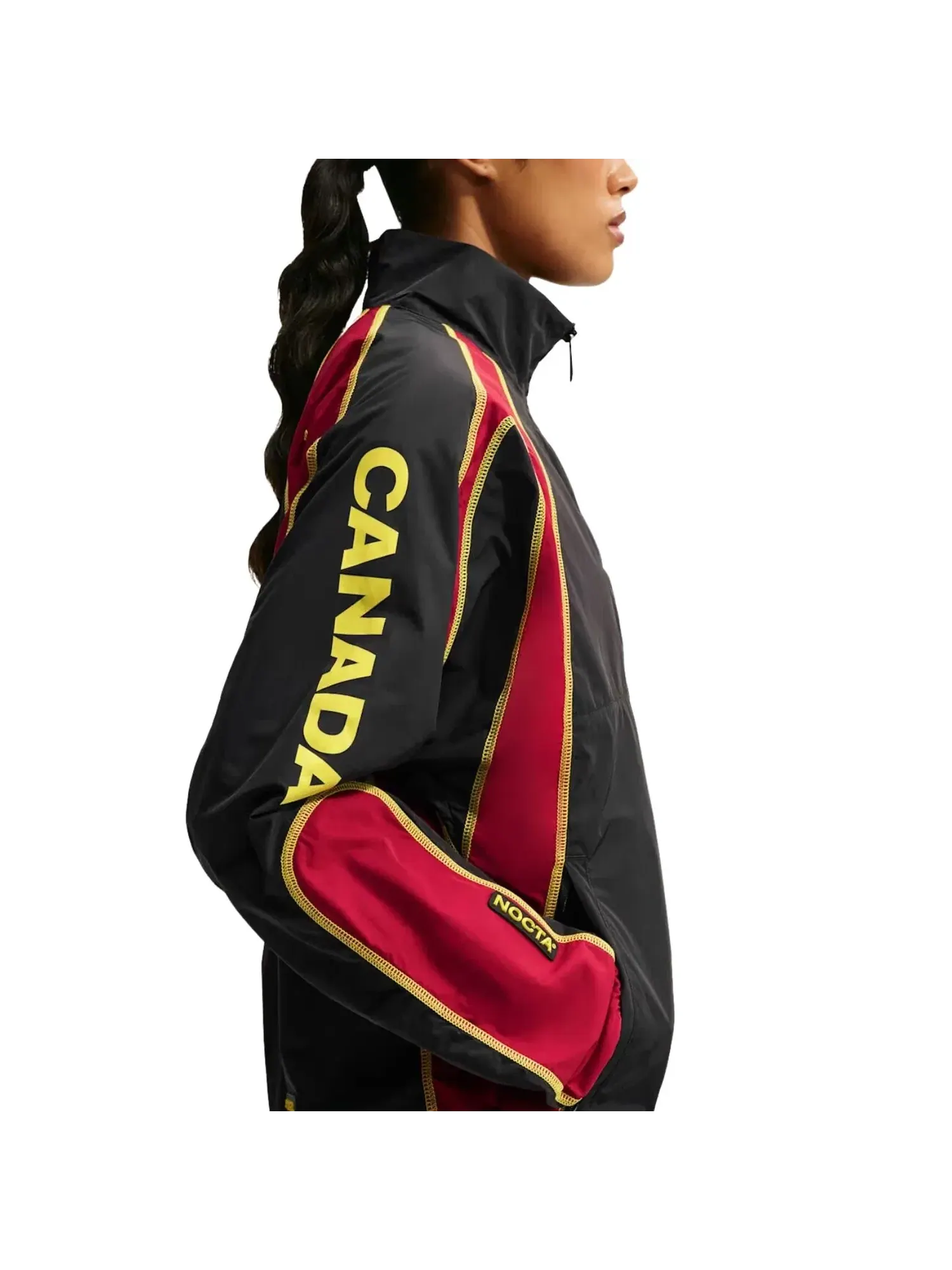 Мужская ветровка Nike x Canada x NOCTA Cryoshot Woven Track Jacket — изображение 2 из 4, черный