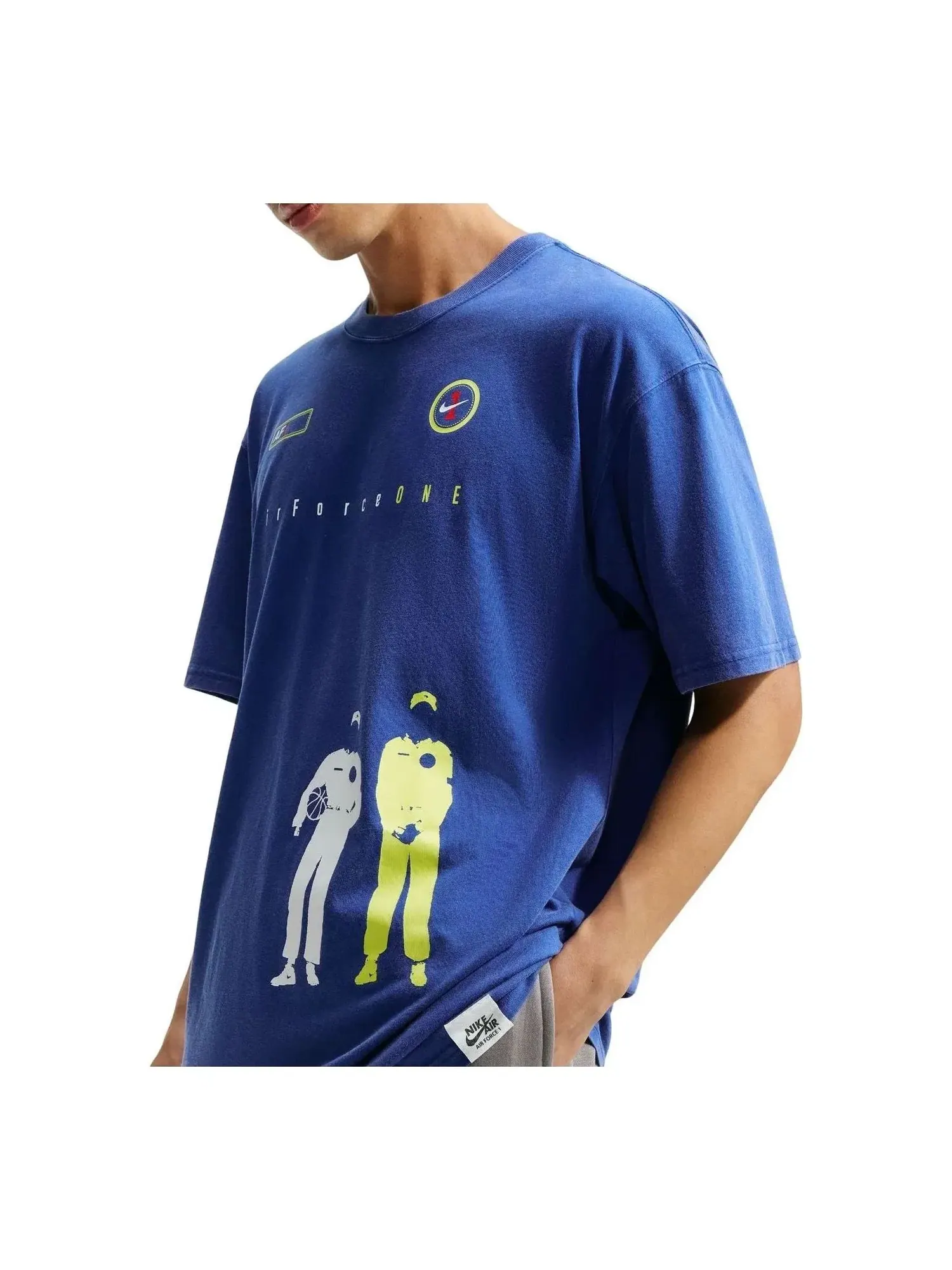 Мужская футболка с принтом Nike Sportswear Old Royal — изображение 1 из 3, синий