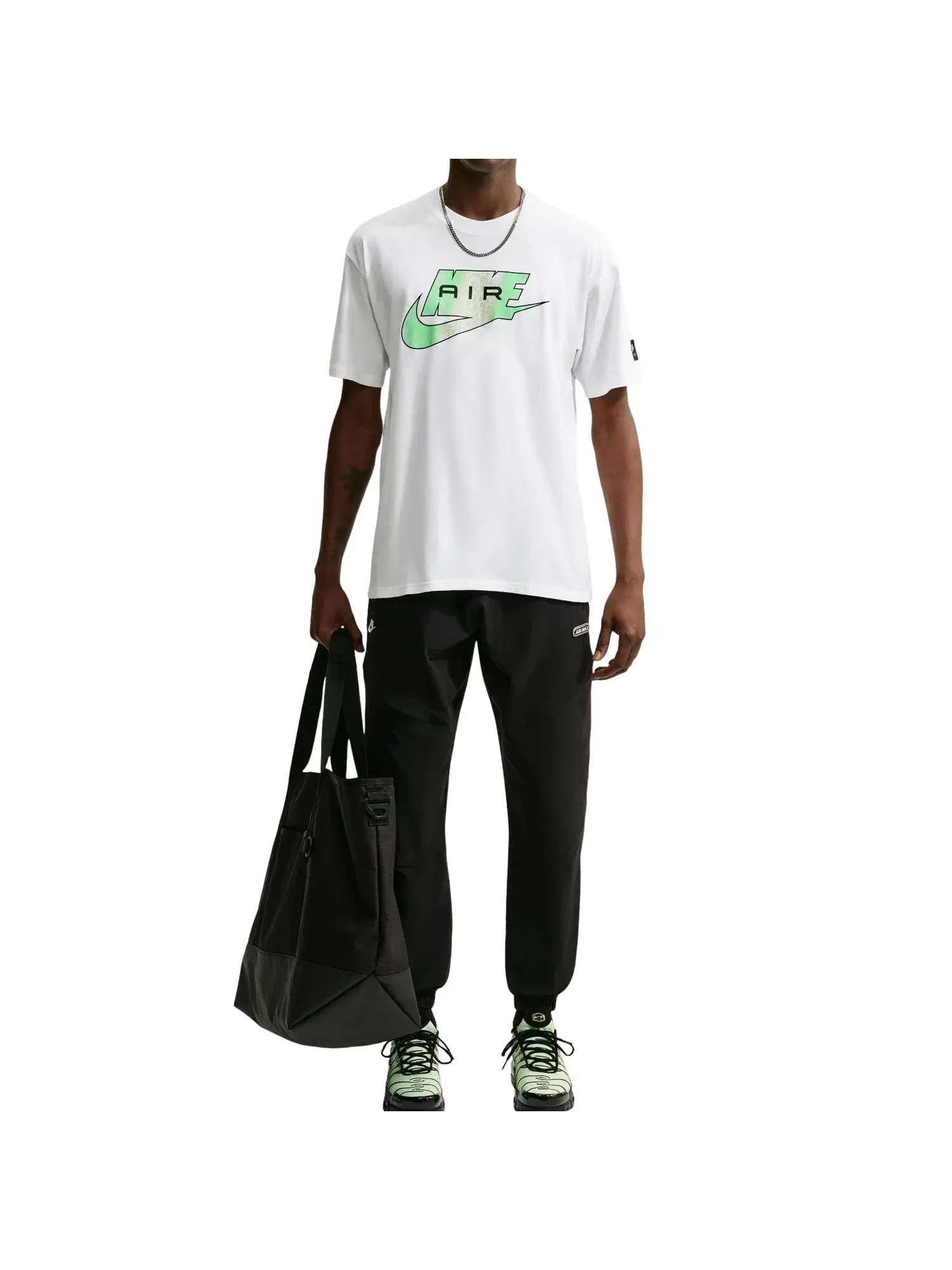 Мужская футболка хлопковая Nike Sportswear — изображение 2 из 3, белый