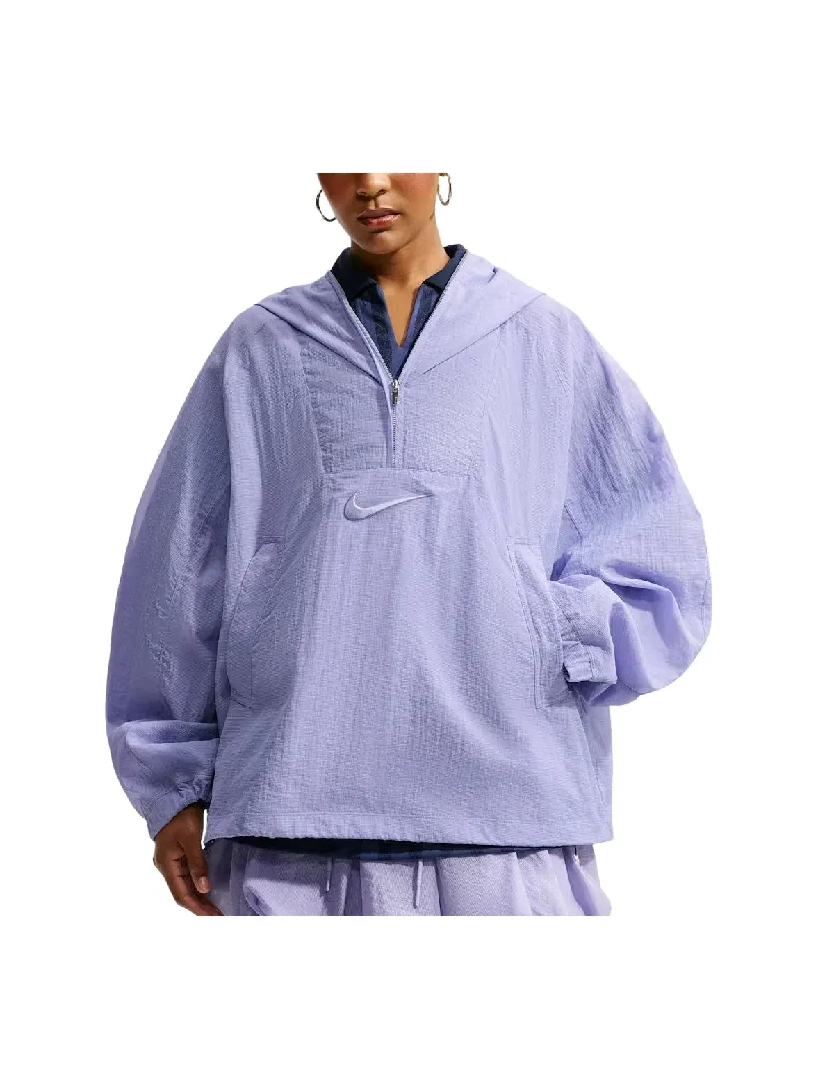 Женская футболка легкая с длинным рукавом Nike Runway Lightweight Top — изображение 1 из 3, фиолетовый