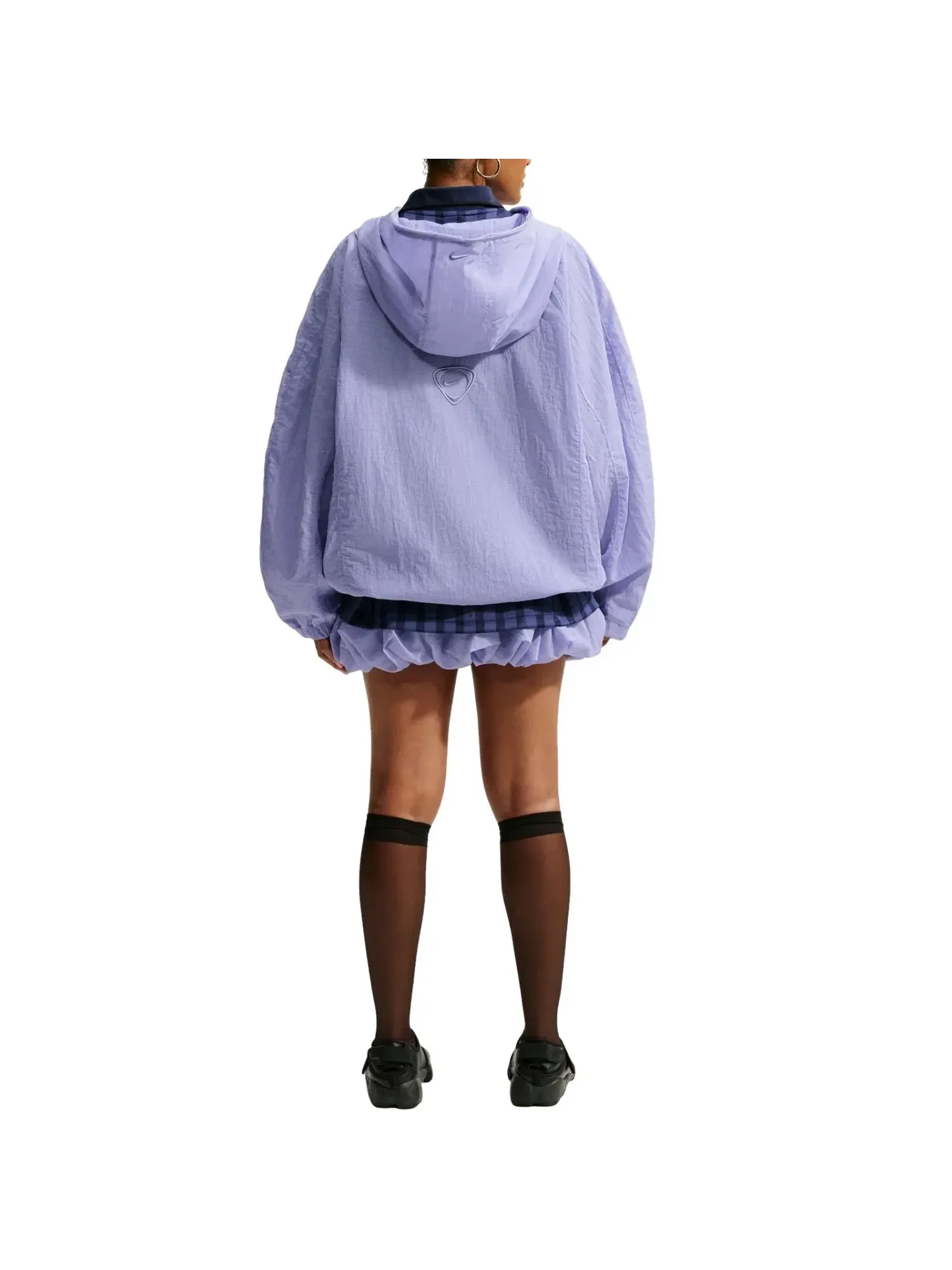 Женская юбка-шорты Nike Runway Lightweight Skort — изображение 3 из 4, фиолетовый