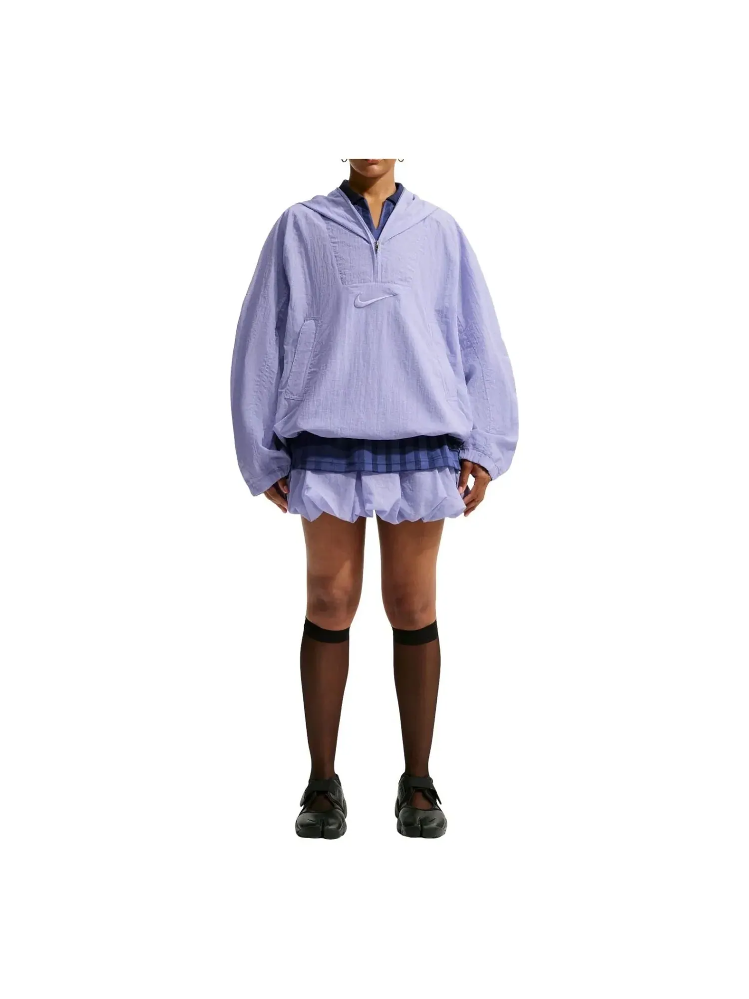 Женская юбка-шорты Nike Runway Lightweight Skort — изображение 4 из 4, фиолетовый