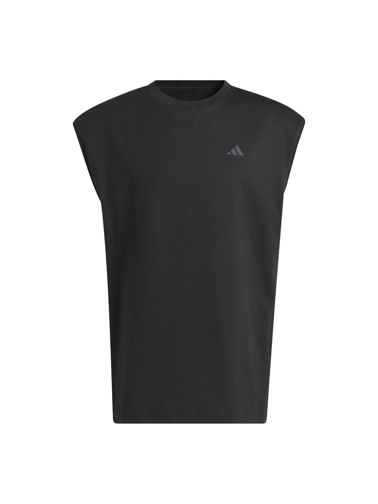 Спортивный топ adidas Select Warm-Up Tank Top Logo 'Black' IM4220 — изображение 1 из 4, черный