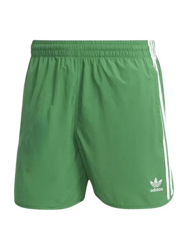 Шорты adicolor classics sprinter шорты азиатские размеры Adidas — изображение 1 из 1, зеленый