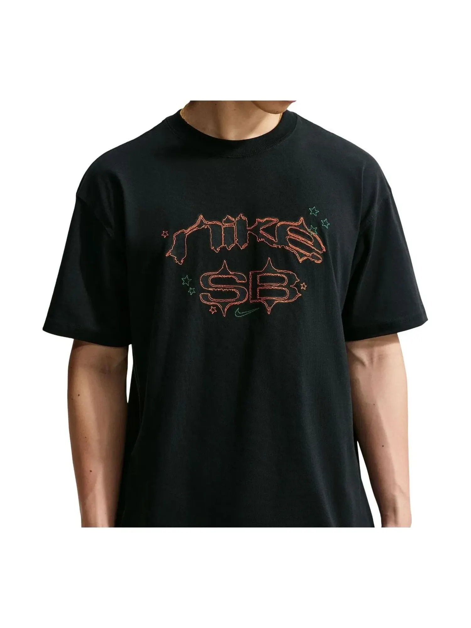 Мужская футболка с коротким рукавом Nike SB T-Shirt — изображение 1 из 2, черный