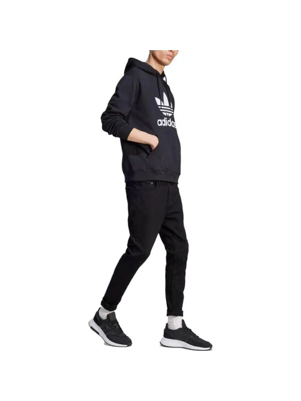 Толстовка оригиналы adicolor классика трилистник Толстовка Adidas — изображение 4 из 4, черный