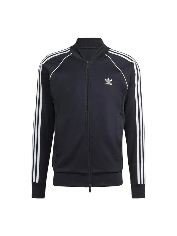 Куртка adidas originals Adicolor Classics SST Track Jacket 'Black White' — изображение 1 из 1, черный/белый