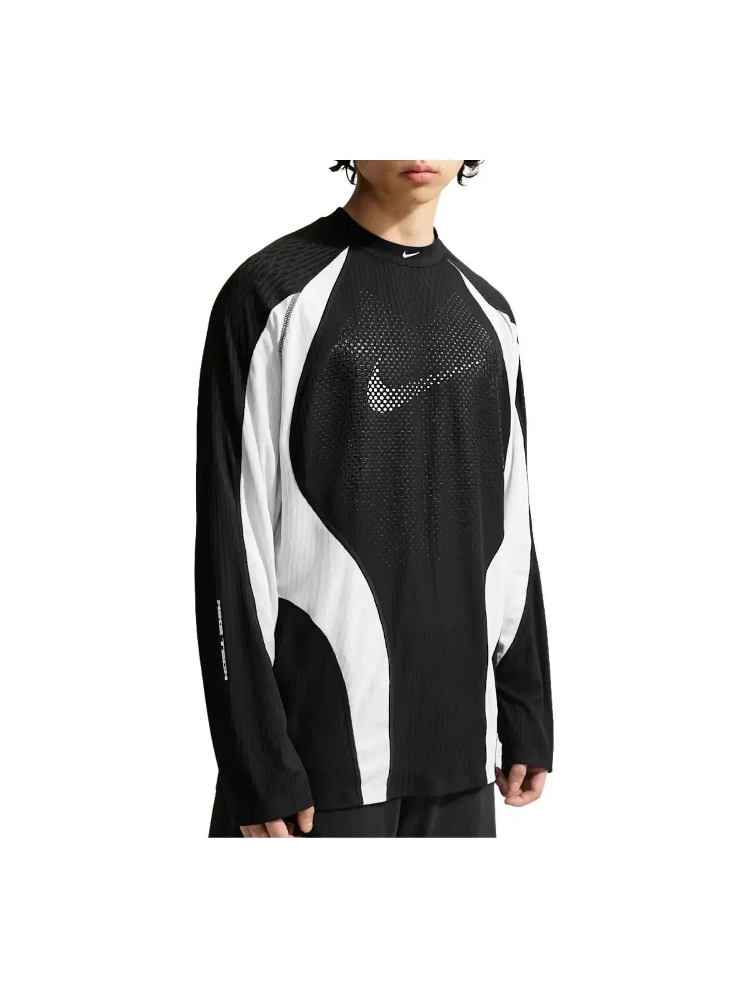 Мужская джерси с принтом Nike Tech Dri-FIT ADV — изображение 1 из 4, черный
