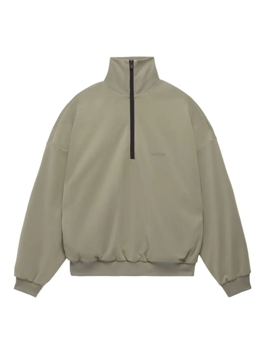 Спортивный топ adidas Fear of God Athletics 1/2-Zip Track Top 'Clay' IM6071 — изображение 1 из 2, глина