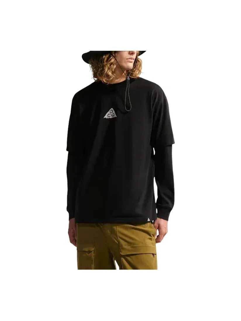 Мужская футболка с принтом Nike x ACG Dri-FIT — изображение 1 из 3, черный