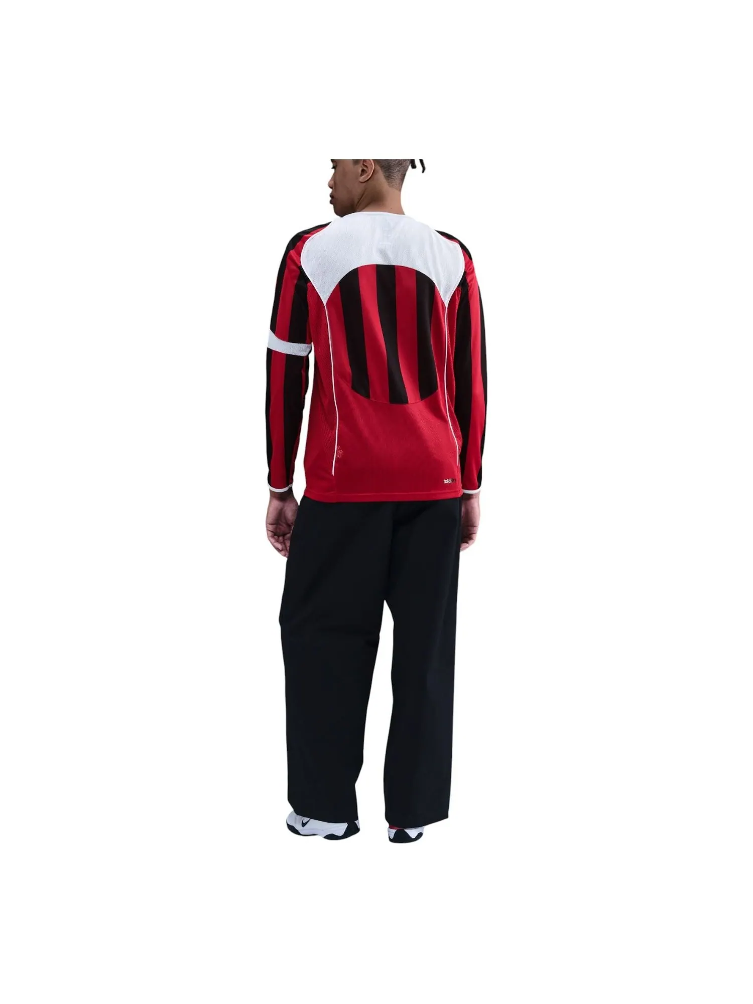 Футболка с длинными рукавами Nike Total 90 Dri-FIT — изображение 3 из 3, красный/белый