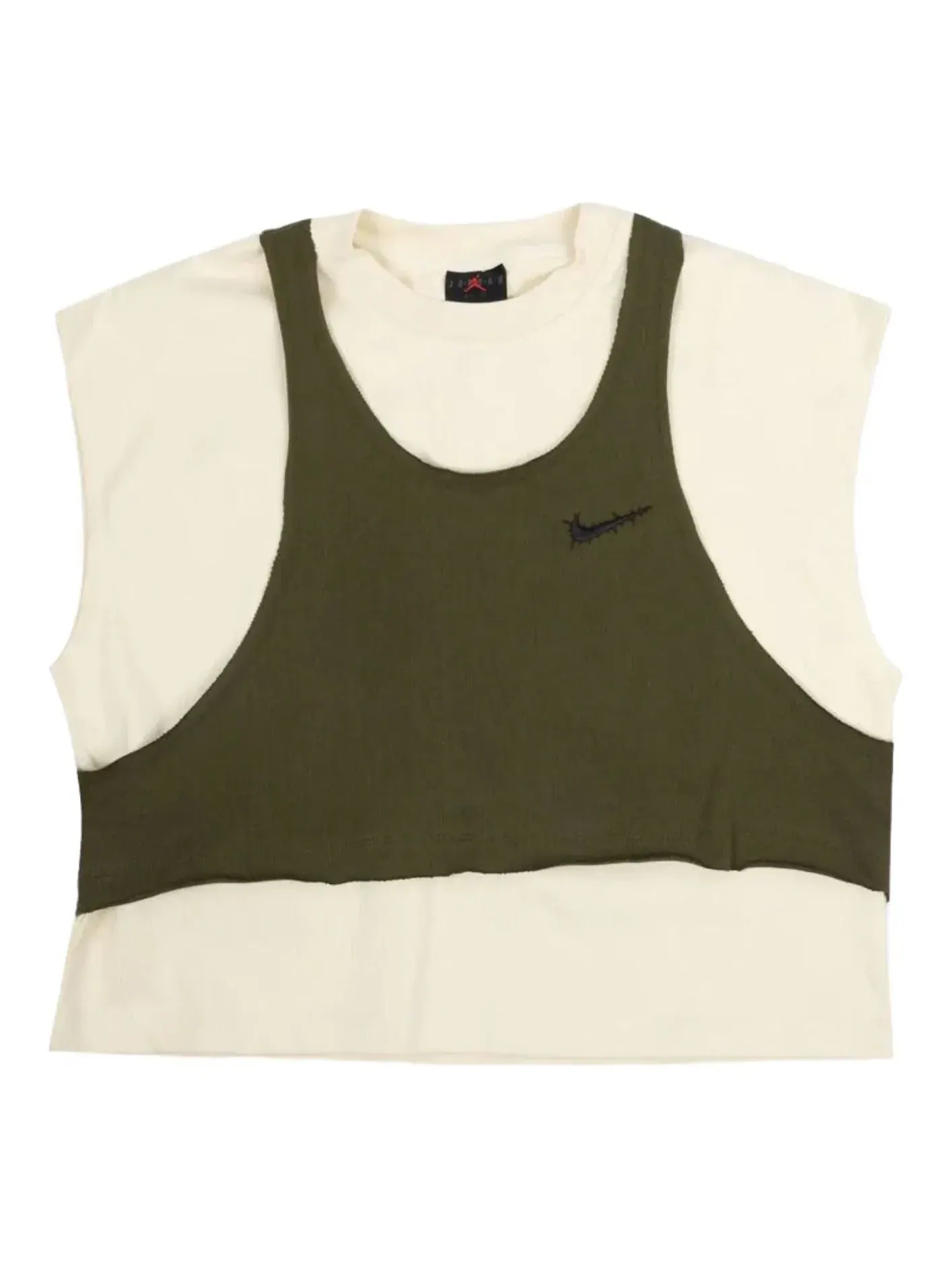 Футболка Jordan x Teyana Taylor 'Rough Green' IM6357-133 — изображение 1 из 4, зеленый