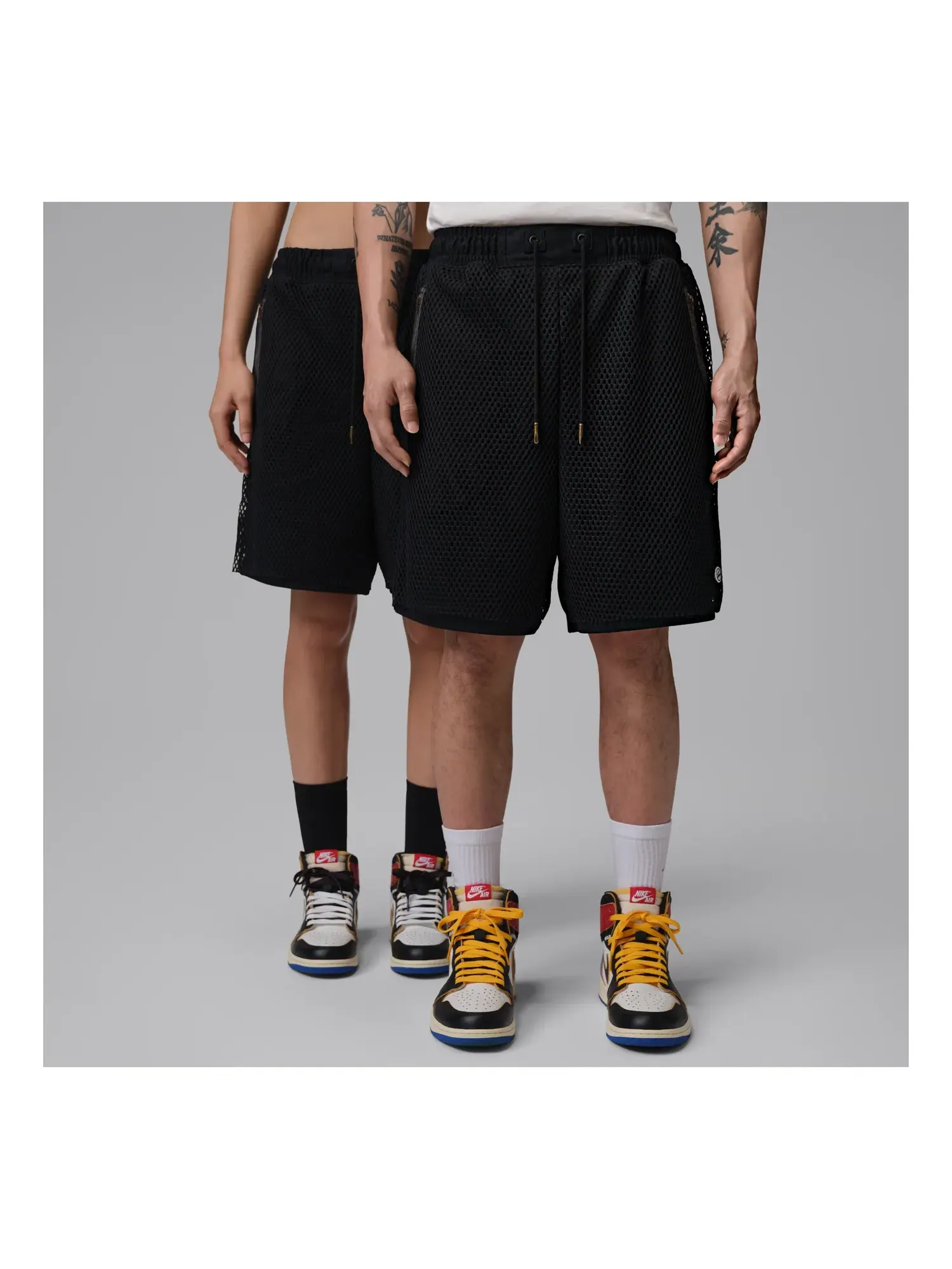 Шорты Air Jordan x Union x Fragment 'Black Pale Ivory' — изображение 1 из 6, черный