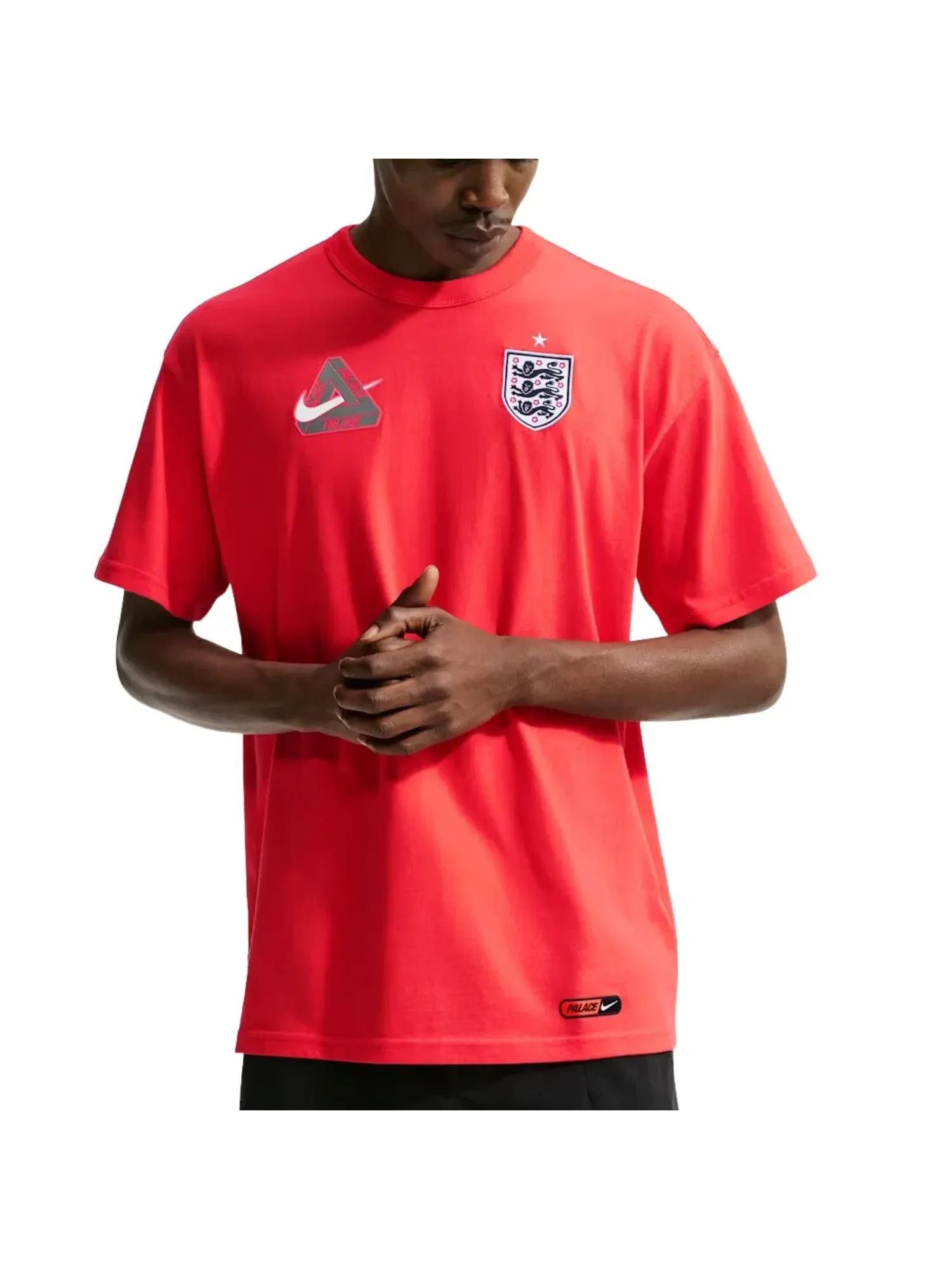 Мужская футболка с принтом Nike x England x Palace Cryoshot Light Crimson — изображение 2 из 3, оранжевый