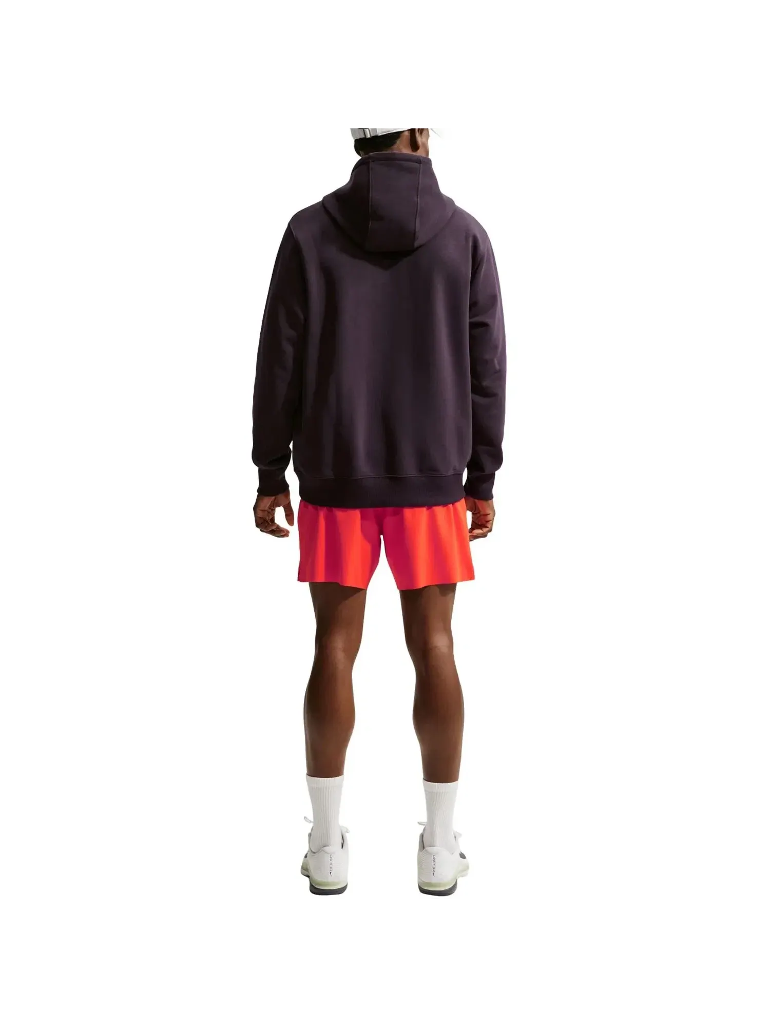 Мужское худи с длинным рукавом Nike Court Slam Dri-FIT Fleece — изображение 4 из 4, бордовый