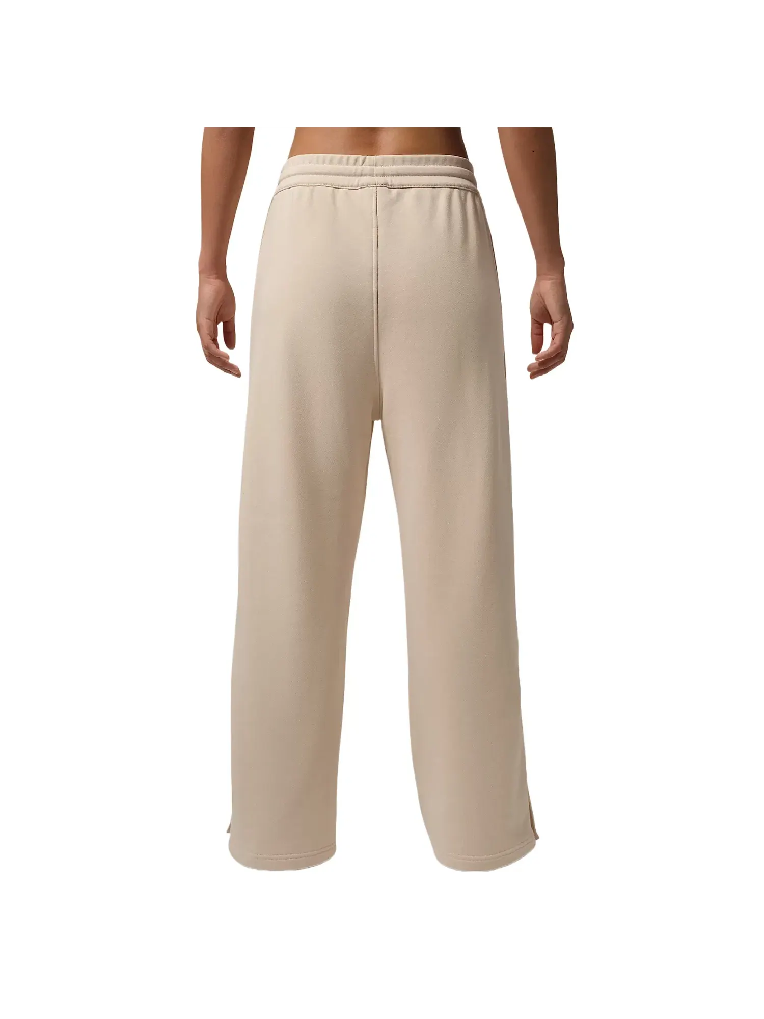 Женские брюки из футера с принтом Jordan Flight Fleece French Terry Snap Pants — изображение 2 из 2, белый