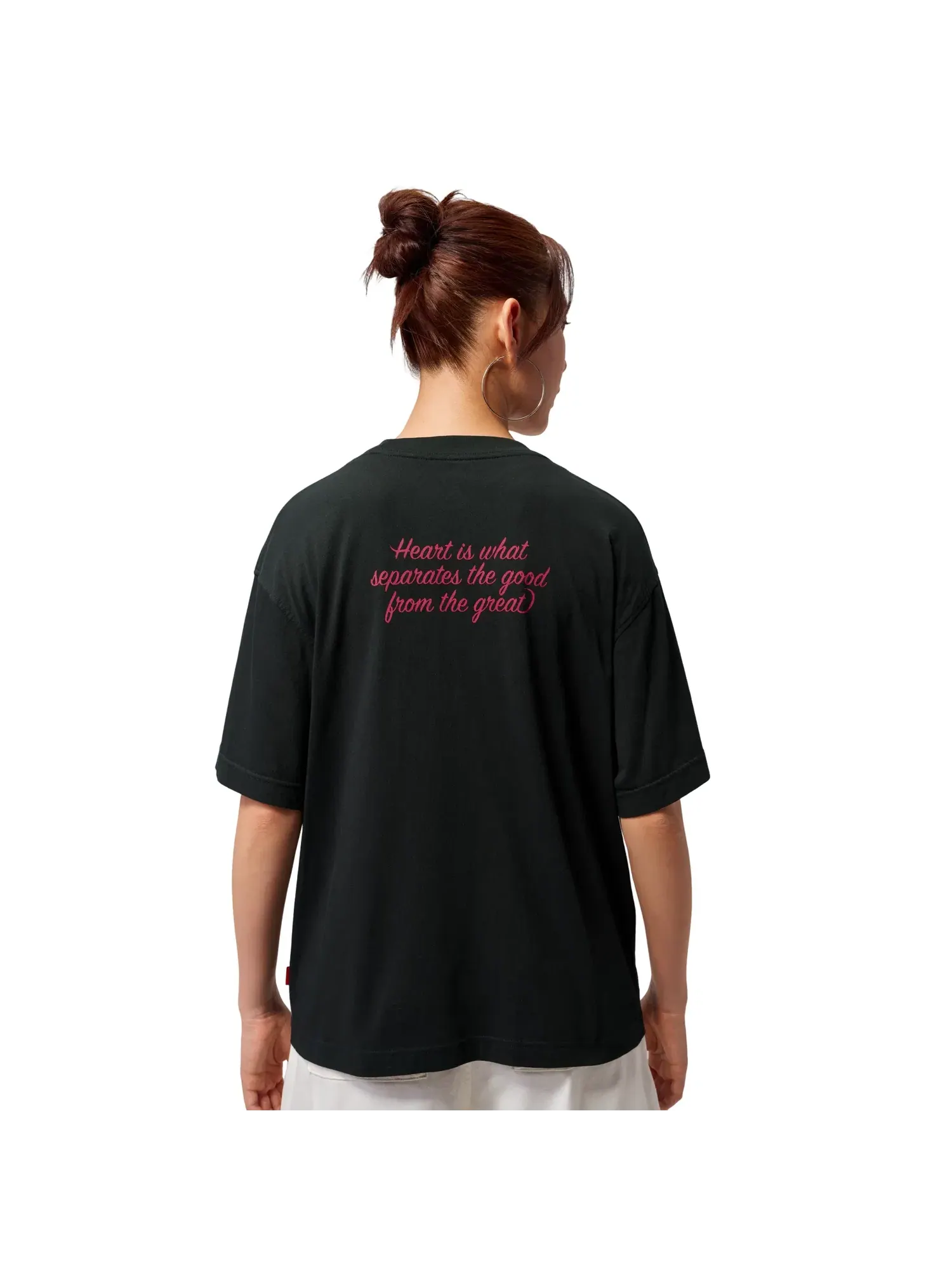 Женская футболка с принтом Air Jordan T-Shirt — изображение 2 из 3, черный