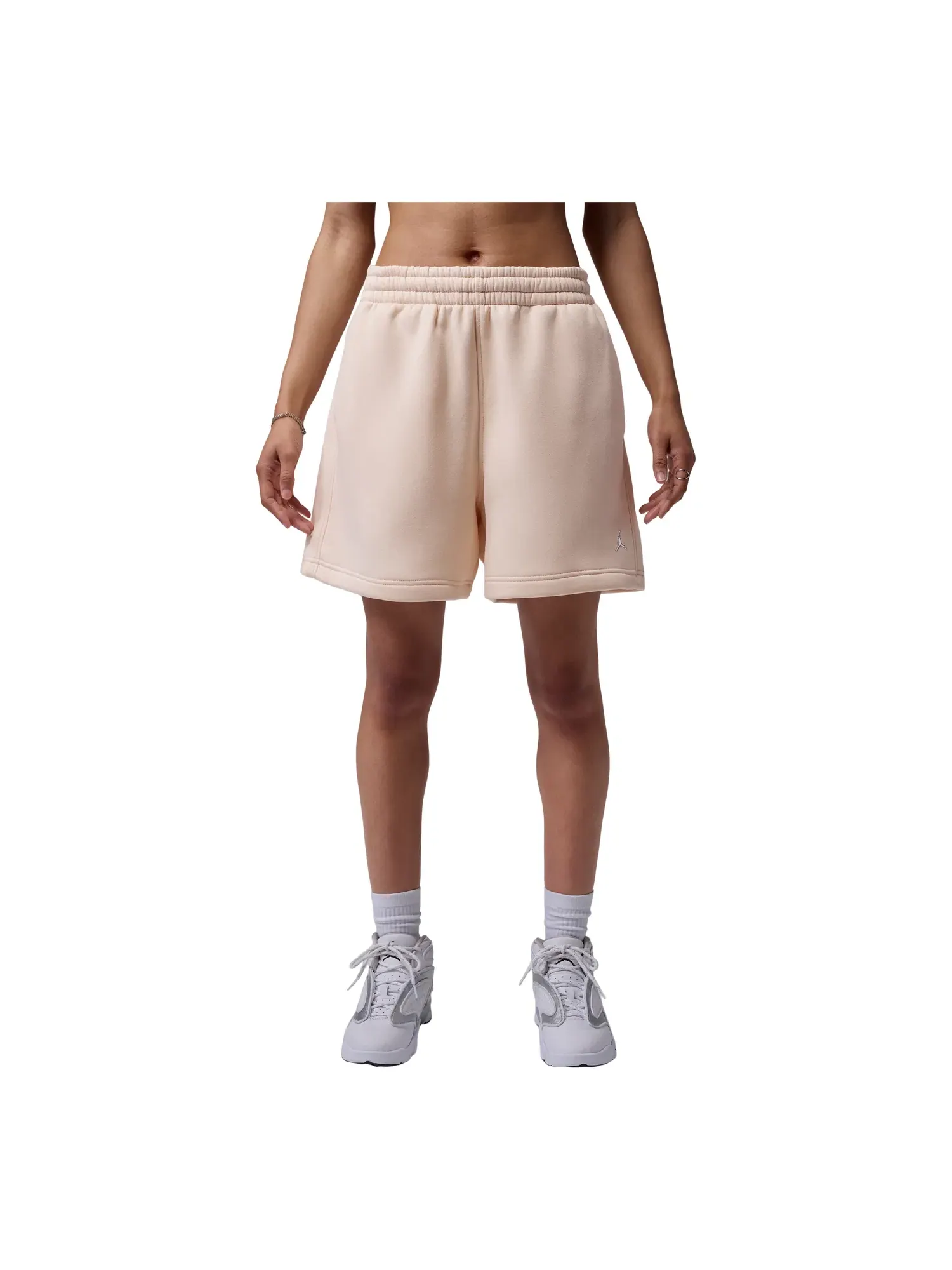 Женские шорты с принтом Jordan Brooklyn Pearl White — изображение 1 из 5, белый