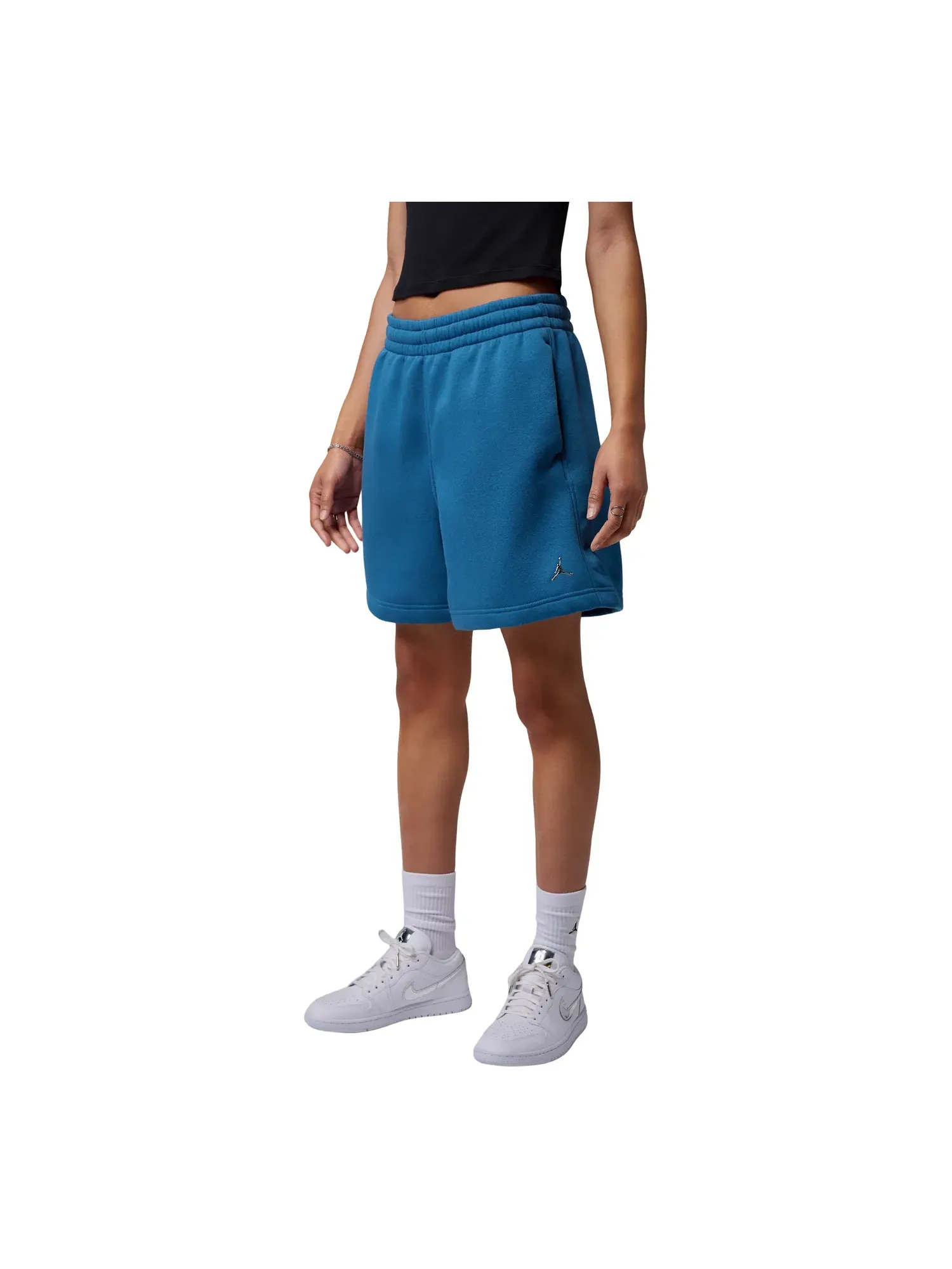 Женские шорты Brooklyn True Blue Jordan — изображение 5 из 5, синий