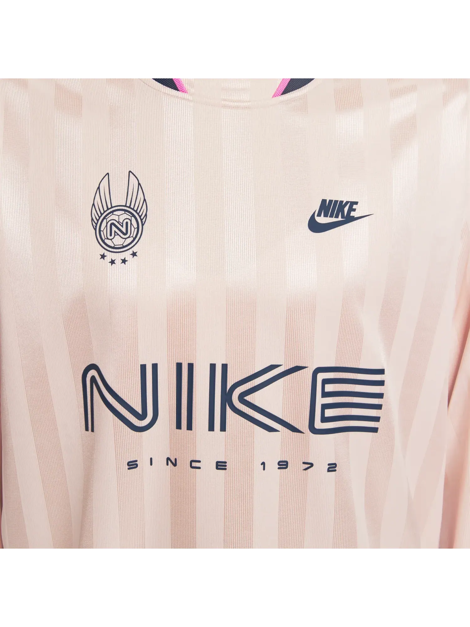 (WMNS) Футболка с длинными рукавами Nike Sportswear — изображение 4 из 6, темно-розовый