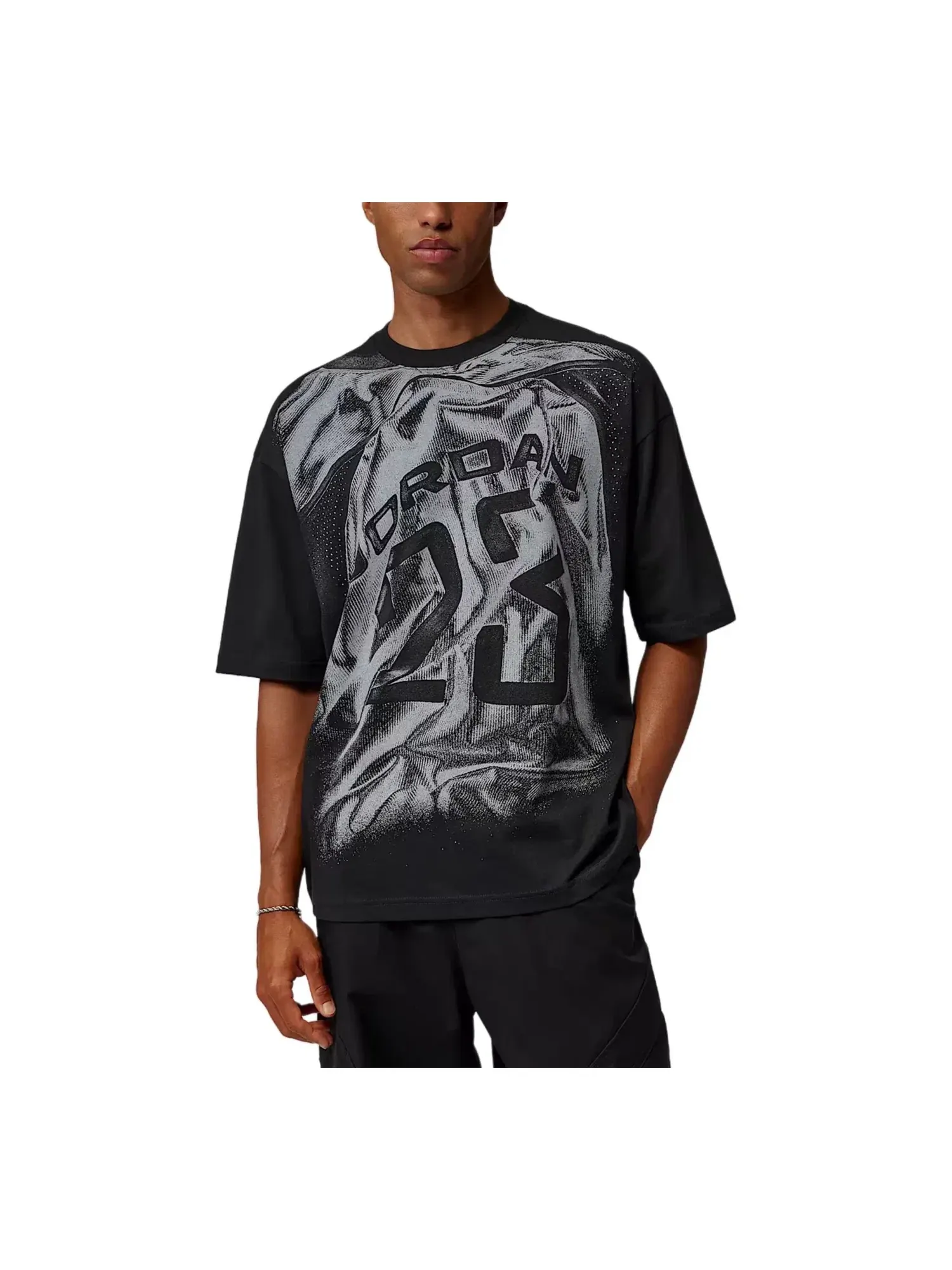 Мужская футболка Dri-FIT Air Jordan T-Shirt — изображение 1 из 3, черный