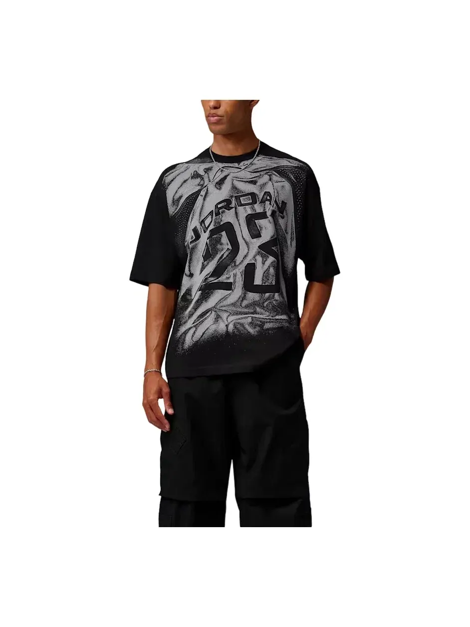 Мужская футболка Dri-FIT Air Jordan T-Shirt — изображение 3 из 3, черный