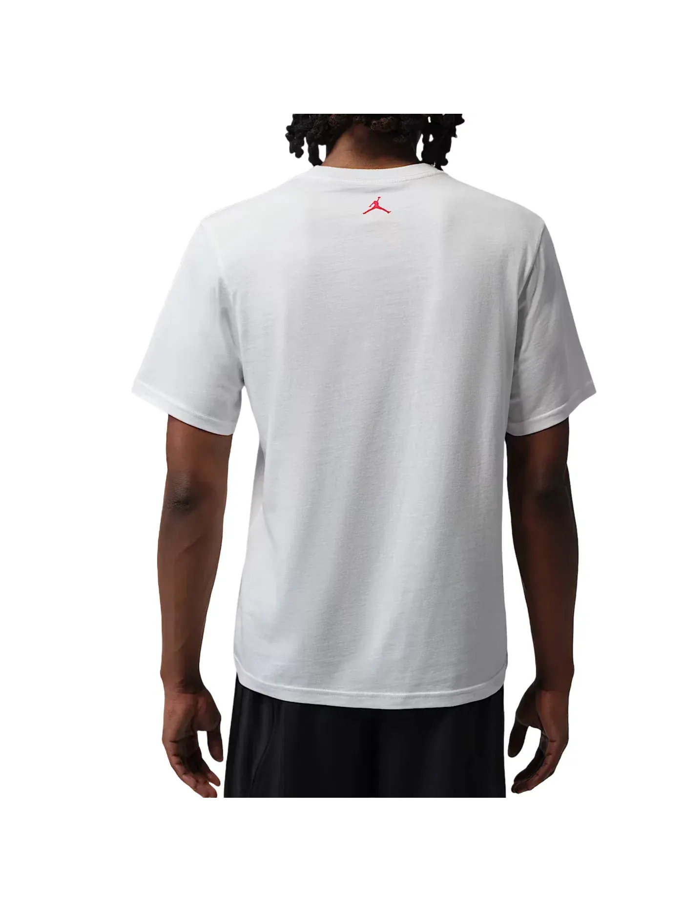 Мужская футболка Dri-FIT Jordan Sport White University Red — изображение 2 из 2, белый