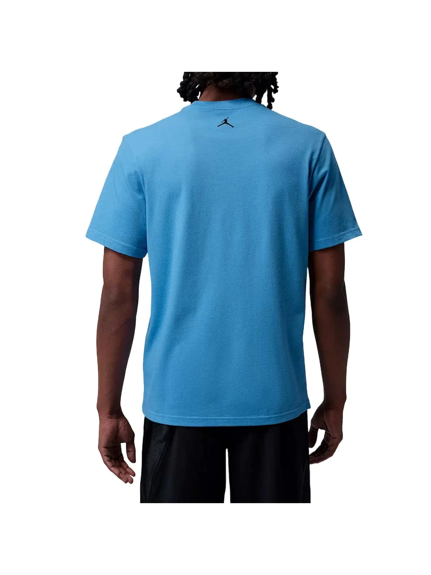 Мужская футболка с принтом Jordan Sport Dri-FIT Graphic T-Shirt Blue Beyond Black — изображение 2 из 2, синий