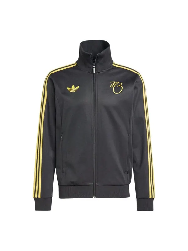 Куртка jude bellingham track top 'black yellow' Adidas — изображение 1 из 1, черный/желтый