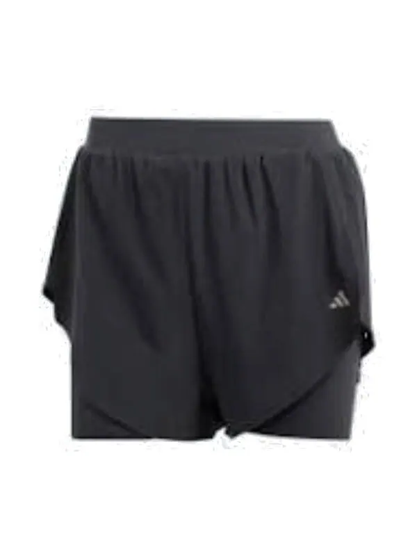 Шорты, предназначенные для тренировок heat.rdy hiit 2 в 1 шорты Adidas — изображение 1 из 3, черный