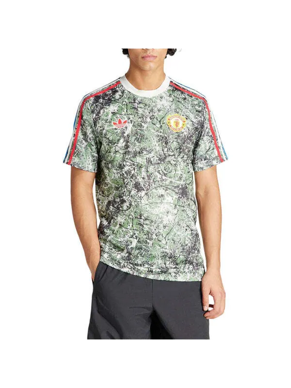 Футболка manchester united stone roses originals icon джерси asia sizing Adidas, мульитколор — изображение 2 из 4, мульти