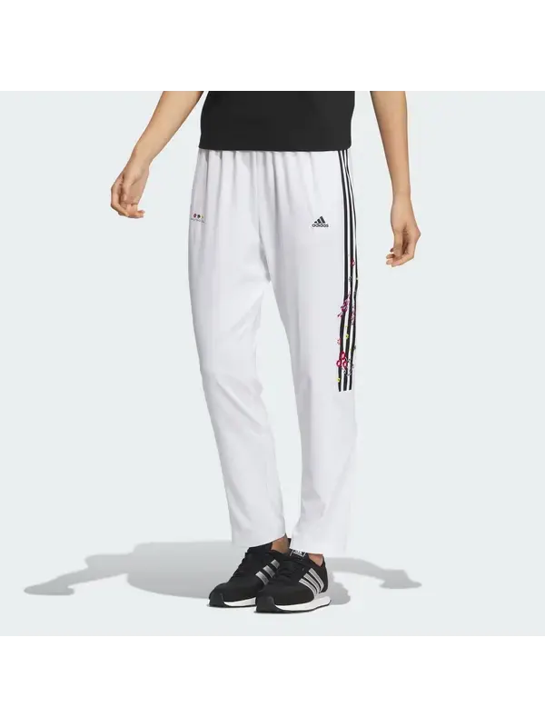Штаны x тканые брюки Shuting Qiu Adidas — изображение 2 из 4, белый/мульти
