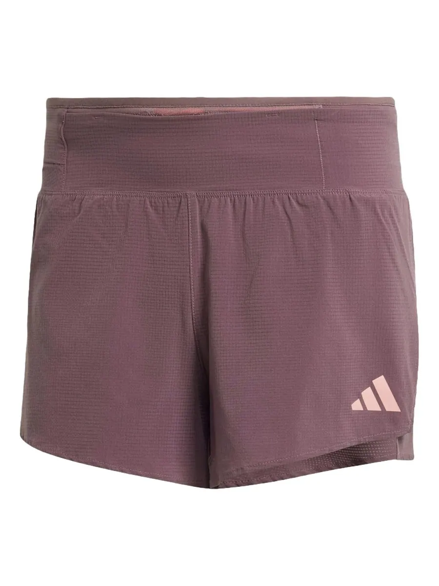 Спортивные шорты adidas Adizero Running Gel Shorts Asia Sizing 'Purple' — изображение 1 из 1, фиолетовый