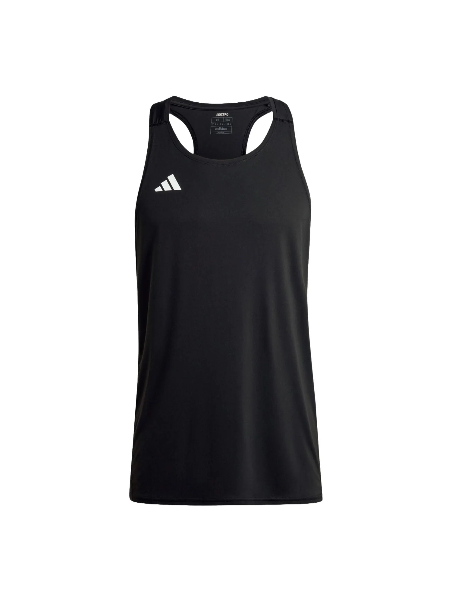 Топ adidas Adizero Essentials Running Singlet Asia Sizing 'Black' — изображение 1 из 1, черный