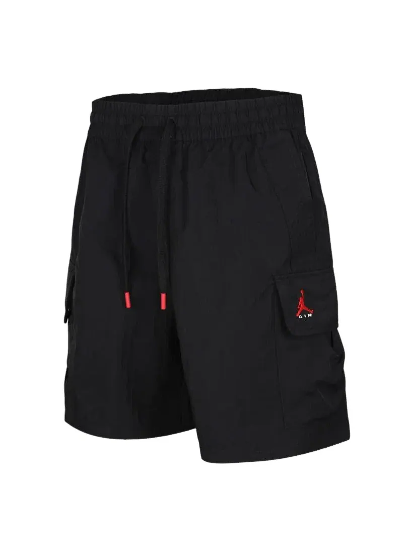 Мужские шорты из ткани с принтом Brooklyn Woven Cargo Shorts Jordan — изображение 1 из 2, черный